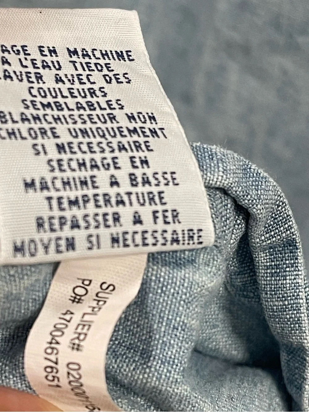 Polo by Ralph Lauren Light Blue Denim Button-Down Shirt